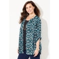 thumbnail image 2 of Catherines Women's Plus Size Petite Breezeway Georgette Blouse, 2 of 6