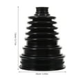 thumbnail image 3 of Shisuyan 1Set cv boot for car maintenance rubber debris protection, 3 of 9