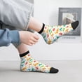 thumbnail image 2 of Pofeuu Dinosaur Print 30cm Socks, Adult Running Hiking Socks for Youth and Adult, 2 of 7