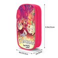 thumbnail image 7 of The Cuphead Show Big Capacity Pencil Case, Large Storage Pencil Pouch Pen Case Bag with Zipper, Pencil Case for Office Supplies, 7 of 7