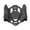 Black, variant on ENLEE Bike Mount for IOS Locator Anti Theft Waterproof Tag Protector Holder with Security Screws Black
