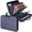 Blue, variant on Fireproof File Organizer with Lock, Hard-Shell Case Fireproof Document Box with 13 Pocket Accordion File Folder, Portable Home Office Travel Safe Storage for Important Documents Laptop