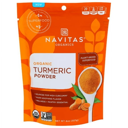 Navitas Organics Organic Turmeric Powder 8 oz - Pack of 5
