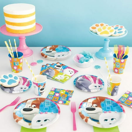 The Secret Life of Pets 2 7 Inch Dessert Plates [8 per Pack]