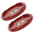 thumbnail image 1 of RENACLIPY 2 Pcs Cales de Roue de VR Cric Stabilisateur de Cale de Roue Matériaux Durables Rouge Support Robuste, 1 of 7