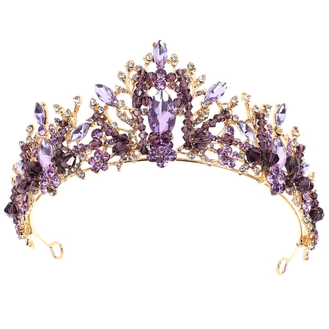 SHISUYAN 1Pc Bridal Hair Decor Style Wedding Accessory Tiara for Women