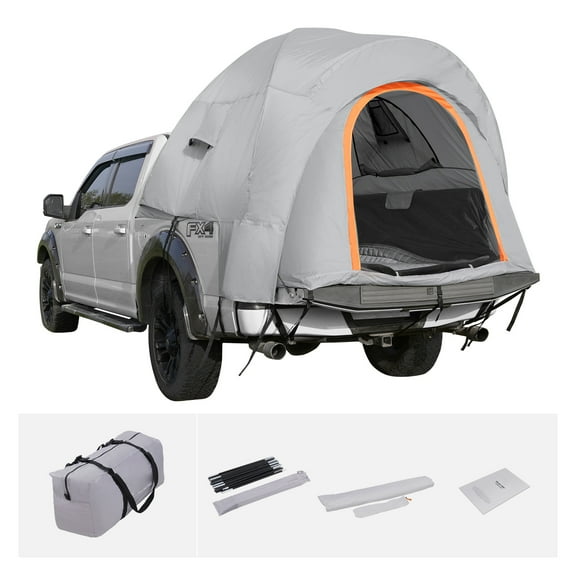 KFFKFF Pickup Tent 5.5'-6' Truck Bed Tent with Rainfly Carry Bag for Camping