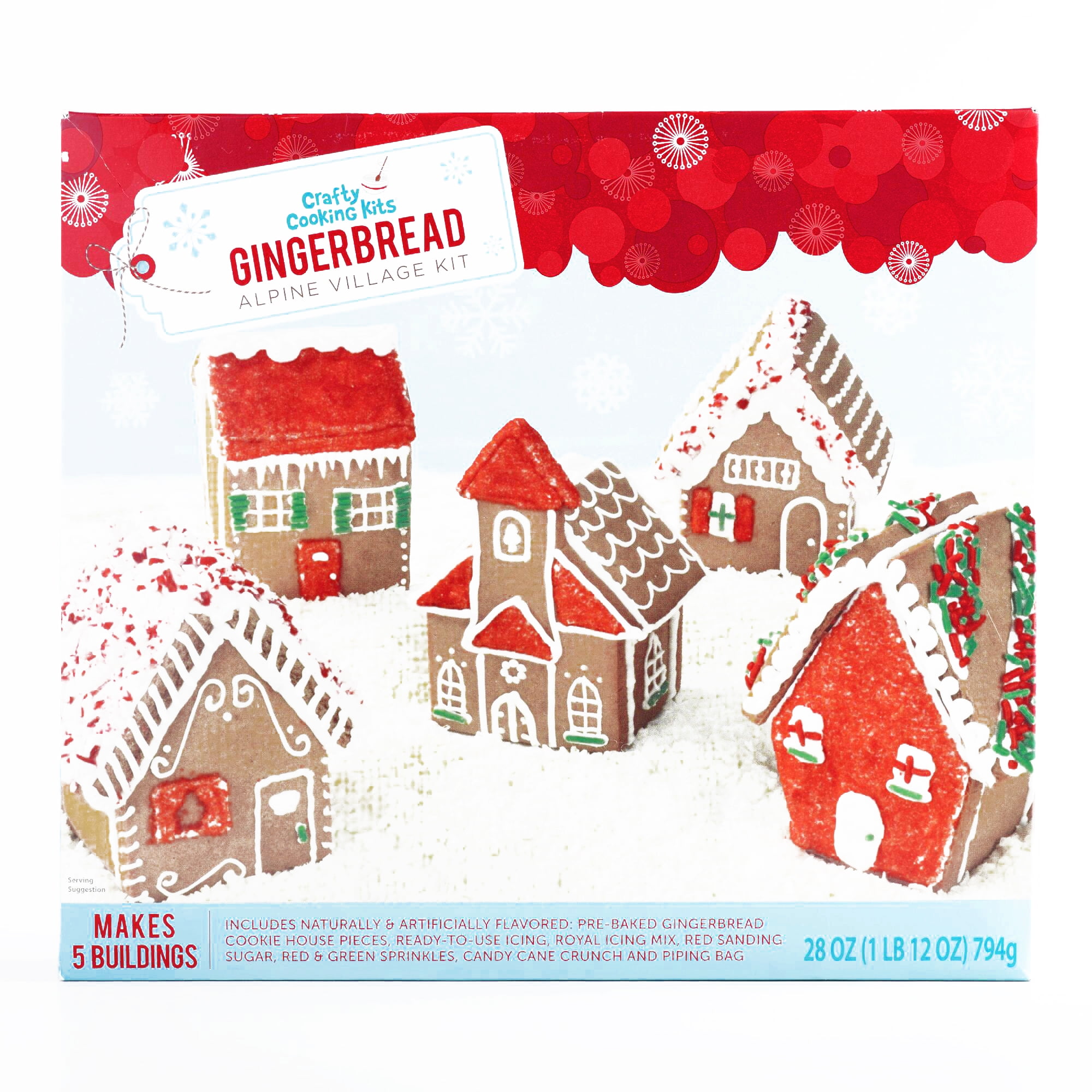 Alpine Gingerbread Village Kit 28 oz each (5 Items per Order, Not per
