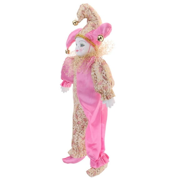 Muñeca Triangel de cerámica ", símbolo de amor, maquillaje en disfraz para Navidad, rosa Macarena Muñecas de porcelana coleccionables