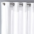 thumbnail image 5 of SKL Home Saturday Knight Ltd Raine Light Filtering Sophisticated SunSafe Window Curtain Panel - 40 x 95, White, 5 of 6