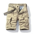 thumbnail image 2 of LYMAYTER‌ 28-40 Men Cargo Shorts Summer Stretch Relaxed Utility Outdoor Casual Comfortable for Shorts, 2 of 8