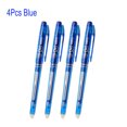 thumbnail image 1 of Erasable Gel Pen 0.7mm 0.5mm Bullet Tip Blue Black Red Color Ink Refill Rods Writing Drawing Painting Washable Handle 4pcs blue 0.5mm, 1 of 6