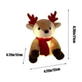 thumbnail image 4 of Christmas Gifts for Kids! Toddler Plush Toys, The Glowing Elks Toy Will Glowing While The Plush Toy Is A Good Friend For Children Christmas Gifts For Family Children And Friend, 4 of 5