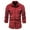 Red, variant on Kureaily Men's Corduroy Shirts Casual Western Long Sleeve Button Down Shacket Jackets with 2 Flap Pocket