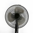 thumbnail image 4 of 16 Inch Plastic Fan Blade Three Leaves With Nut Cover for Standing Pedestal Fan Fan Blade + Nut, 4 of 9