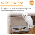 thumbnail image 2 of JUGUETE RASCADOR DE CARTON SCRATCH RAMP AND TRACK PARA GATO K&H COOKTOPS KH02204, 2 of 2