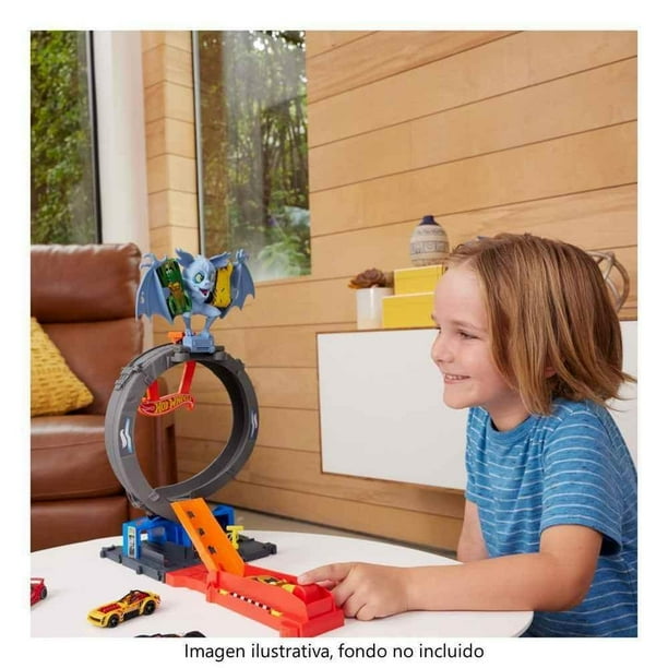 Pista de Juguete Hot Wheels Collector Ataque de Murciélago