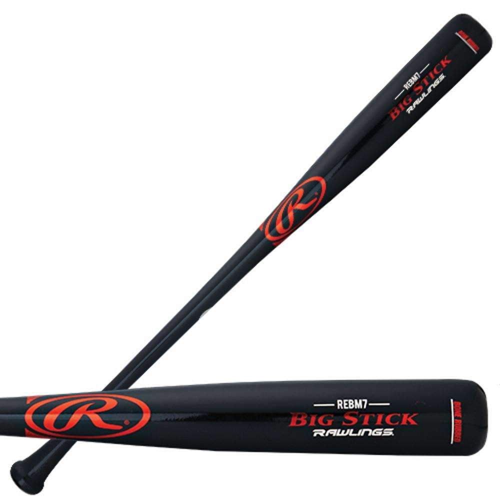 Rawlings REBM7 Birch wood Baseball Bat, 34"