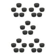 thumbnail image 3 of Transemion 5pcs Empty Aluminum Jars Cosmetic Screw Balm Lip Lid Cans Containers Black 150ml 5Set, 3 of 6