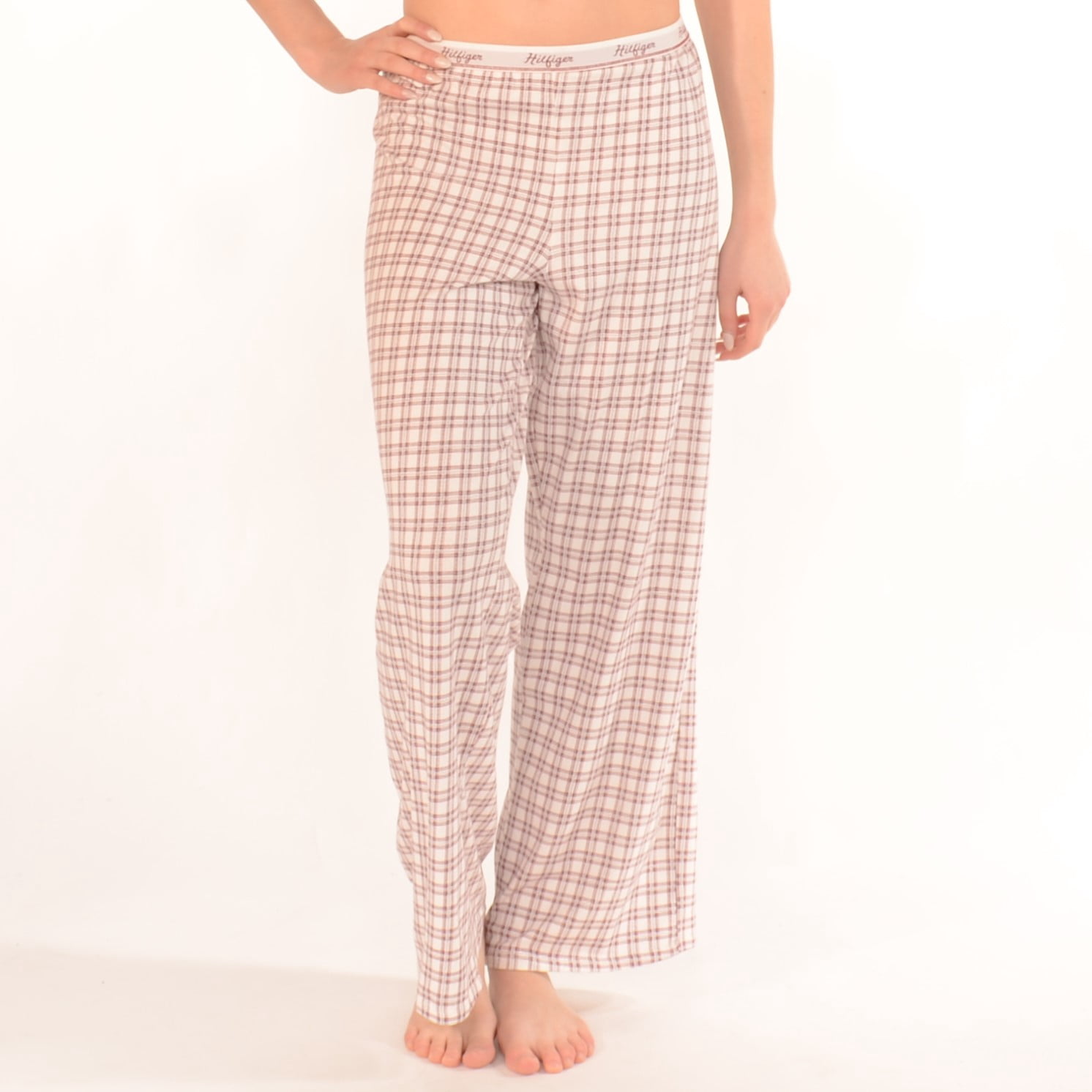 Tommy Hilfiger Pajama Bottoms In White With Red Pattern Walmart Canada