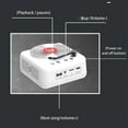 thumbnail image 3 of Retro Vinyl Record Bluetooth Speaker Mini Vintage Surround Sound Music Box Wireless Handsfree Call MP3 Player CD Player, 3 of 9