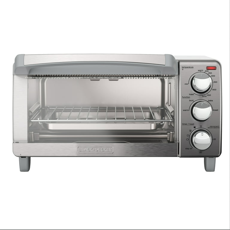  Black & Decker™ 4-Slice Toaster Oven fits 9 Pizza