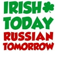 thumbnail image 3 of CafePress - Irish Today Russian Tomorrow Pajamas - Women's Dark Pajamas, 3 of 4