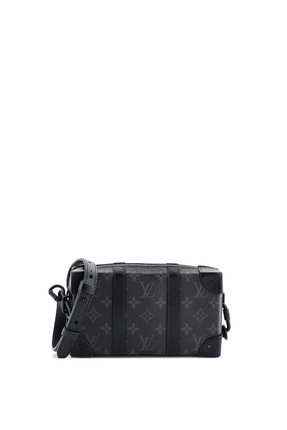 Pre-Owned Soft Trunk Wallet Monogram Eclipse Canvas By Rebag