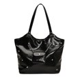 thumbnail image 1 of Bolso Hobo Hombro Tipo Cubo para Mujer Compras Cuero PU Sólido, 1 of 9