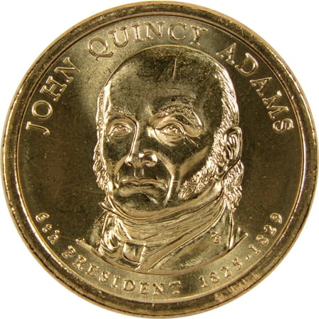 2008 P John Quincy Adams Presidential Dollar BU Uncirculated $1 Coin