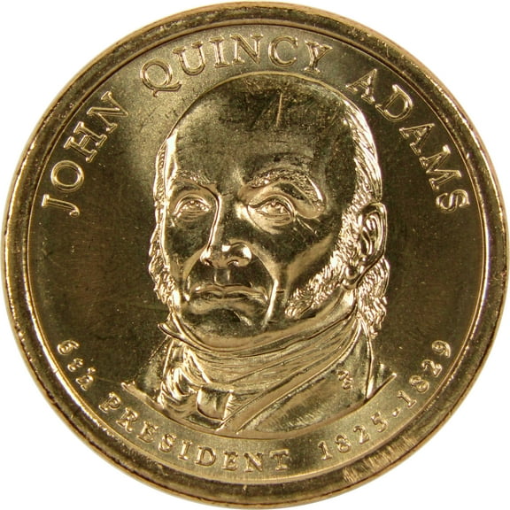 2008 P John Quincy Adams Presidential Dollar BU Uncirculated $1 Coin