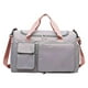 thumbnail image 1 of Bolso cruzado de hombro de gran capacidad con múltiples compartimentos, Gris, 1 of 2