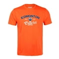 thumbnail image 2 of Men's Levelwear Orange Edmonton Oilers Richmond Ice Wall T-Shirt, 2 of 3