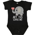 thumbnail image 3 of Inktastic My Tia Loves Me Grandchild Boys or Girls Baby Bodysuit, 3 of 5