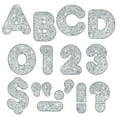 thumbnail image 2 of Trend Enterprises T-506BN 2 in. Casual Ready Letters, Silver Sparkle - Pack of 6, 2 of 2