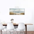 thumbnail image 2 of Abstract Beach Picture Wall Art: Coastal Grass Seascape Artwork Print on Canvas for Walls (12”x16”x3pcs), 2 of 6