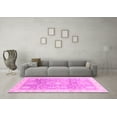 thumbnail image 3 of Ahgly Company Indoor Rectangle Oriental Pink Modern Area Rugs, 3' x 5', 3 of 4