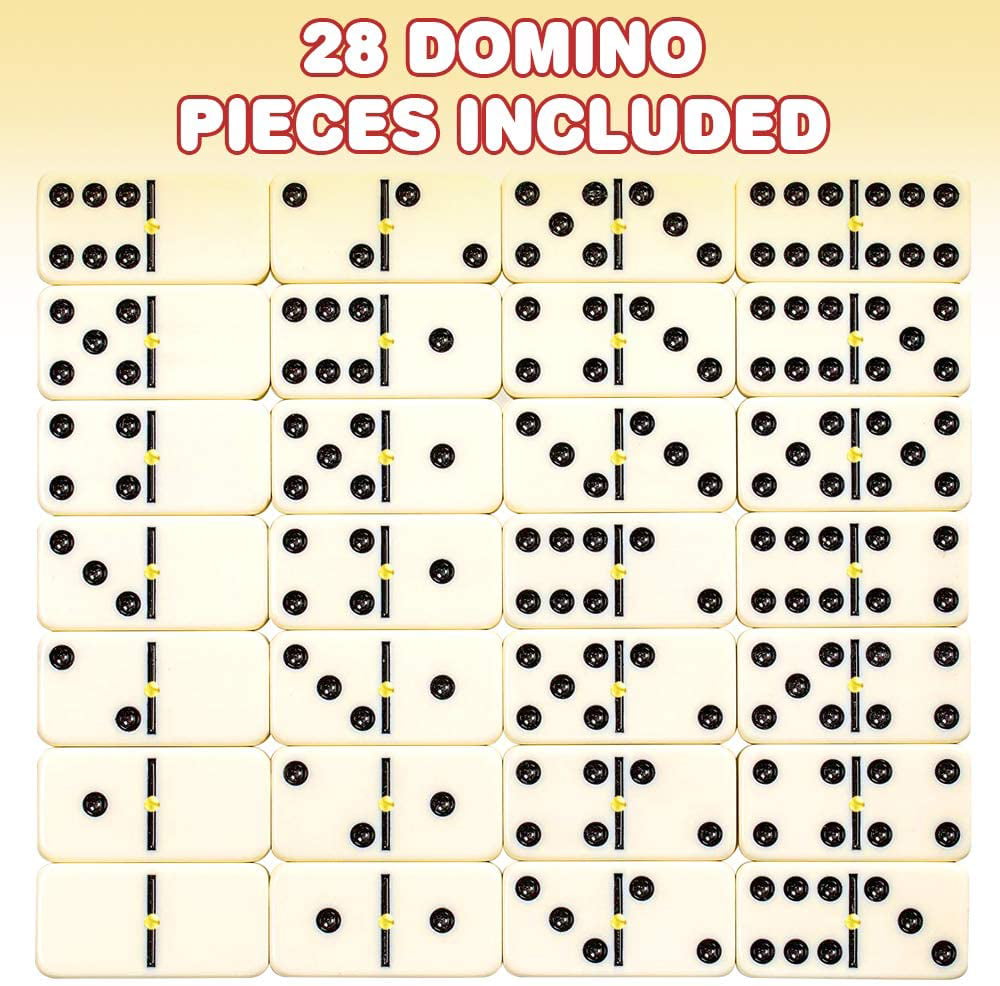 Floss & Rock Princess 28 Piece Domino Set Educational Fun Family Dominoes Game