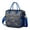 Blue-15, variant on Summer Tropical Pattern Tote Bag - Large Insulated & Leakproof Cooler, Stylish Design
