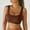 Coffee, variant on Women's Workout Sports Bras Wirefree Bralette No Padding,Soft Summer Bras for Women