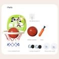 thumbnail image 4 of Indoor Basketball Hoop Hanging Sports Activity Set for Ages 1-2Years 3-4Years Early Development Motor Skills Ball Game, 4 of 6