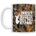 thumbnail image 2 of ThisWear Father's Day Gifts Hunting Camo Best Buckin Paw Paw Ever 11 ounce 2 Pack Coffee Mugs Camo, 2 of 4