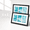 Black-8x14(4x6 opening)-2 Pack, variant on 7.2x9.5 Polaroid Collframe For 2x3 Minitant Prints Photo With 4 Openings Picture Frames Wall Display Polished Plexiglas Balck