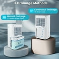 thumbnail image 3 of Costway 4500 Sq. Ft Dehumidifier for Home & Basements, 73-Pint Quiet Dehumidifier with 5 Modes, 3 of 10