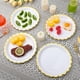 thumbnail image 4 of Bandejas desechables para comida, platos de papel para cenar, platos para servir, platos de postre, platos de papel, vajilla, 50 Uds., 4 of 6