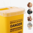 Yellow Sharps Disposal Container Supplies & Equipment