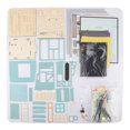thumbnail image 1 of Maison de Poupée DIY Maison de Poupée Miniature Faite à la Main Kit Parfait Cadeau DIY, 1 of 8