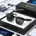 thumbnail image 3 of 2026 AI Smart Glasses: Real-time Translator, Bluetooth Music/Calls, Photo-chromatic Lenses, Video Glasses, 3 of 7