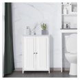 thumbnail image 2 of Drevy Bathroom Floor Cabinet Double Doors -Standing Storage Cabinet with Adjustable Shelves, Anti-toppling Design, White, 2 of 5