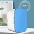 thumbnail image 4 of 8L Mini Fridge Cooler Portable Dual Function for Car Skincare Beauty Makeup Travel Office, 4 of 7